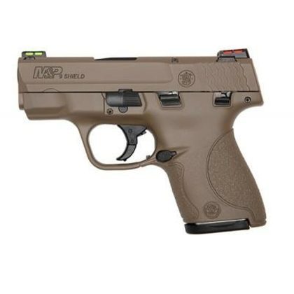 Smith &  Wesson - M&P 9 Shield 13286 CA OK HiViz